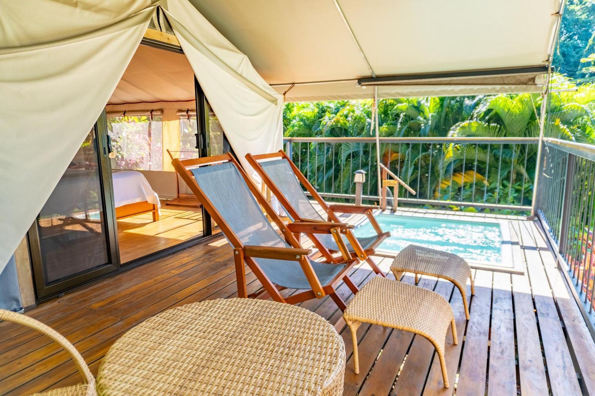 Isla Chiquita Glamping Hotel 파케라 객실 사진